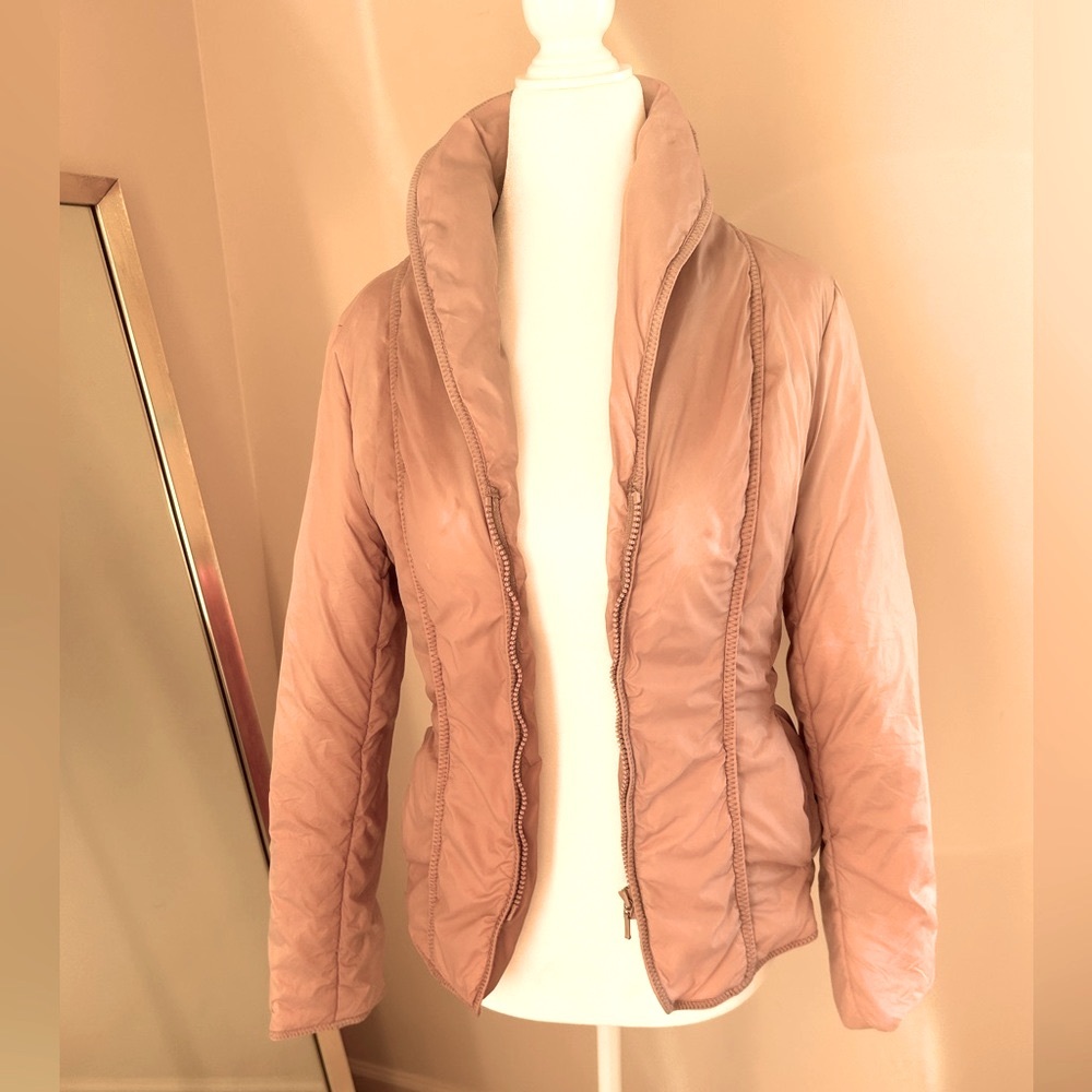 Vintage  Blush Jacket United Colors of Bentton Blush pink 1980s dancecore #Y2K